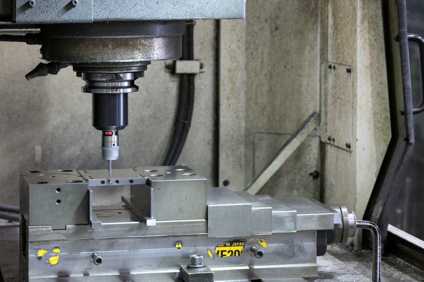 Precision machining work