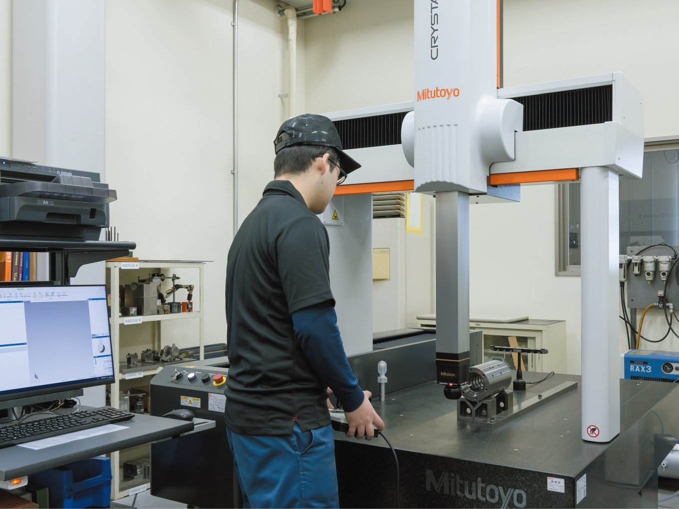 Three-dimensional inspection of precision components
